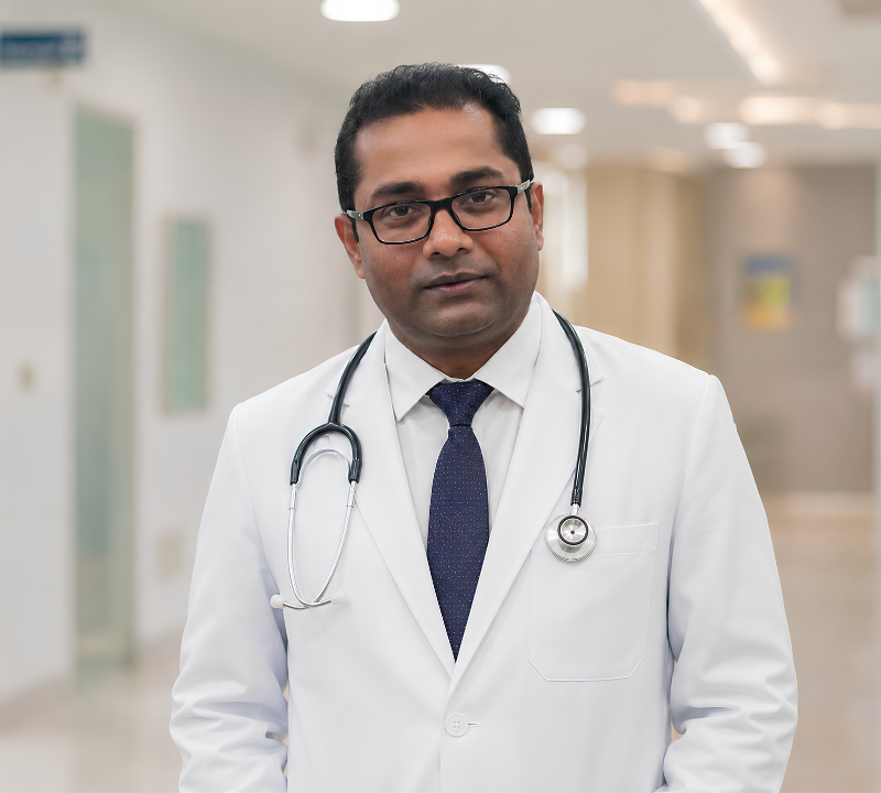 Dr. Sanjeev Kumar Jha Urologist at Star Hospital Siliguri in Doctor Uniform