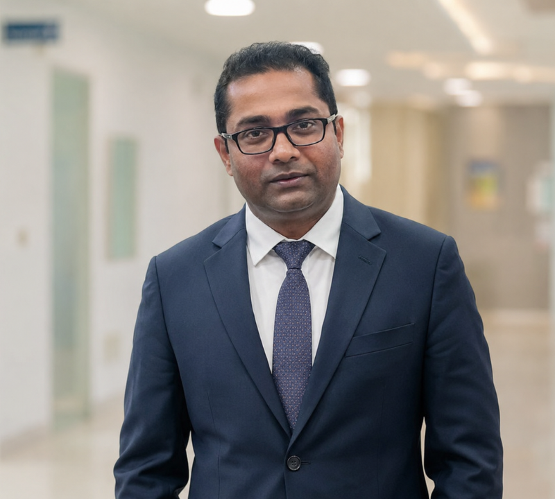 Dr. Sanjeev Kumar Jha Professional Portrait Urologist at Star Hospital Siliguri